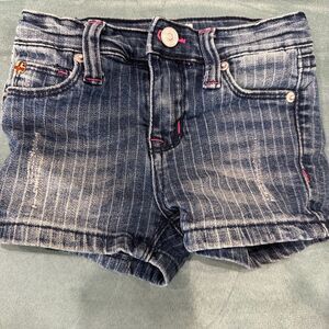Hudson jeans girls shorts size 24 months
